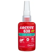 Adesivo de Fixacao Anaerobica Alta Resistencia para Polia e Engrenagem 50CC Loctite 638