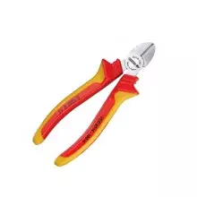 Alicate de Corte Diagonal Isolado 1000V VDE Modelo Sueco EN6/IEC60900 NR10 CRV 5.1/2" Gedore VDE 8314-140 H