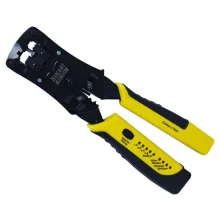 Alicate Prensa Terminal e Teste Cabo Rede RJ11/12/45 Hikari HK-305