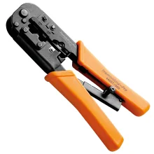 Alicate Prensa Terminal com Catraca 4, 6 e 8 Contatos RJ11/12/45 Tramontina Pro 44057/100