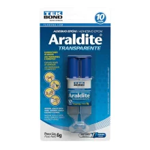 Araldite Transparente Seringa 6G Tekbond 10828500602