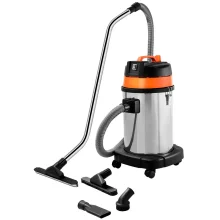 Aspirador de Po e Liquido Profissional Inox 30L 220V 1400W Tramontina Pro 44981/020