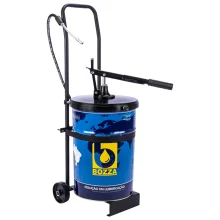 Bomba Manual com Balde para Graxa Com Carrinho e Mangueira 1,3M 20KG Bozza 8622-R20-G3