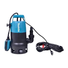 Bomba Submersivel Para Drenagem de Agua Suja e Contaminada 8400L/H 110V 400W Makita PF0410