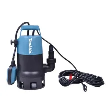 Bomba Submersivel Para Drenagem de Agua Suja e Contaminada 8400L/H 220V 400W Makita PF0410