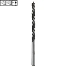 Broca 3 Pontas para Madeira 5MM Bosch 2 608 596 302