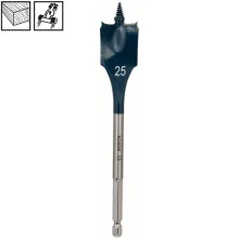 Broca Chata Expert Encaixe Hexagonal AC 25X152MM Bosch 2608900322