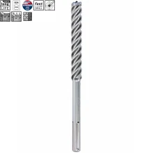 Broca de Widia Sds-Max Speed 8x Alto Rendimento 25X200X320MM Bosch 2608578638