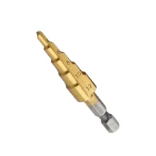 Broca Escalonada Com Tratamento de Titanio HSS 4A12MM Graff 6940001