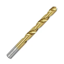 Broca Haste Paralela Din 338 Com Tratamento de Titanio HSS 3MM Rocast 1370005