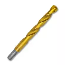 Broca Haste Paralela Haste Reduzida DIN 338 Cobertura de Titanio HSS 19MM Disflex 29116