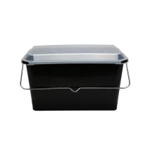 Cacamba Plastica Pro de Chao para Pintura Com Tampa 15L Tigre 2309-02