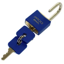 Cadeado de Latao Azul 25MM Pado SM25