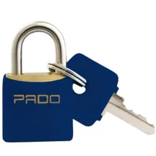 Cadeado de Latao Azul 30MM Pado SM30