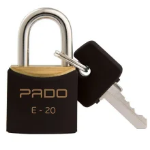 Cadeado de Latao Preto 20MM Pado SME20