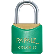 Cadeado de Latao Verde 30MM Papaiz CR30