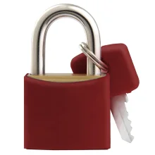 Cadeado de Latao Vermelho 25MM Gold