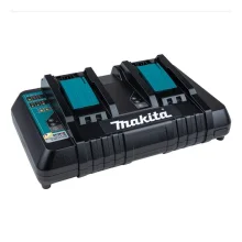 Carregador de Bateria Duplo 14,4V E 18V 110V Makita DC18RD