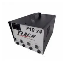 Carregador Inteligente de Bateria Automatico Flutuante 10A 4-12V Bivolt Flach F10X4