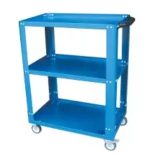 Carrinho de Ferramentas Aberto Desmontavel com 3 Prateleiras 65X41X85CM Fercar CD01