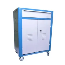 Carrinho de Ferramentas Fechado Com 1 Gaveta 2 Portas e 1 Prateleira 65X41X85CM Fercar C07