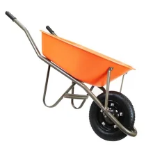 Carrinho de Mao Cacamba Plastica Pneu com Camara Roda 3,25X8 55L Tramontina 77717/431