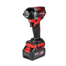 Chave de Impacto a Bateria 18V 350NM Brushless Maleta Carregador e 1 Bateria 4AH 1/2" Bivolt Toyama TBT18IW350-K