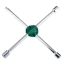 Chave de Roda 3 Bocas Com Encaixe Quadrado 1/2" CRV 17X19X21MM Sata ST48101ST