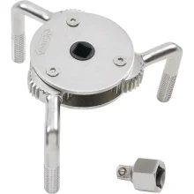 Chave para Filtro de Oleo 3 Garras Encaixe 3/8" e 1/2" 64-120MM Stanley 79-043