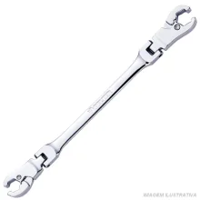 Chave Poligonal Aberta Articulada Sextavada Flex Speedy CRV 9X11MM Belzer 89102BT