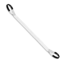 Cinta de Poliester Sling Branca Fator Seguranca 5:1 4TX4M Fita Cabo 100DB