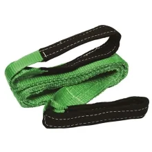 Cinta de Poliester Sling Verde Fator Seguranca 7:1 2TX1M Fita Cabo 60DB