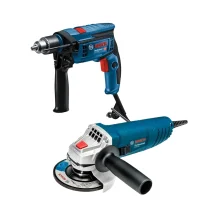 Combo Furadeira de Impacto+esmerilhadeira 1/2" 4.1/2" 220V Bosch GSB13RE+GWS850