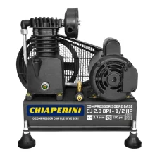 Compressor de Ar Baixa Pressao Para Poco Artesiano 1/2HP 120PSI 65L/MIN 2,3PCM Bivolt Chiaperini CJ 2.3BPI