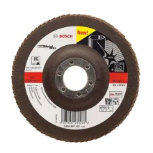 Disco de Lixa Flap Disc G120-4.1/2X7/8" Bosch 2608607325