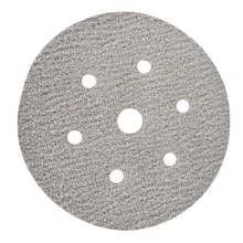 Disco de Lixa Velcro Ferro Seco Com Furo GRAO 180-6" Norton A275