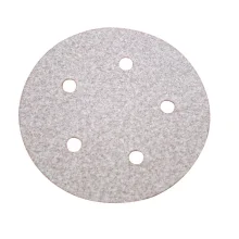 Disco de Lixa Velcro Ferro Seco Com Furo GRAO 80-6" Norton A275