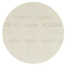 Disco de Lixa Velcro Madeira 5pcs Expert M480 Sem Furo Costado de Tela GRAO 400-5" Bosch 2608900679