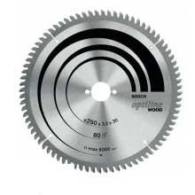 Disco de Serra Circular Widia Optiline 300X30X80D Bosch 2608640922