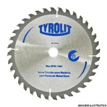 Disco de Serra Circular Widia 4.3/8X20X24D Tyrolit 20031371