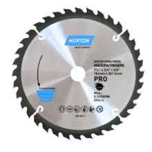 Disco de Serra Circular Widia 7.1/4X20X36D Norton 70184632473