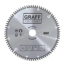 Disco de Serra Circular Widia Para MDF 250X30X80D Graff 5810001