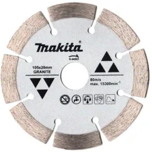 Disco Diamantado Segmentado Para Granito Corte Umido 4"-105MM Makita D-44351