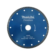 Disco Diamantado Turbo Premium Para Marmore e Granito Corte a Seco e Umido 7"-180MM Makita A-84420
