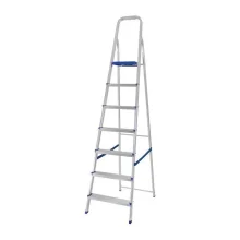 Escada de Aluminio de Abrir Domestica Capacidade 120KG 7 DEGRAUS-1,52M Mor 5105