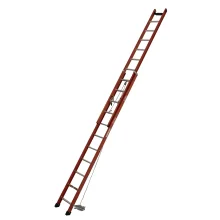 Escada de Fibra Extensivel Vazada 18X31 Degraus 5,7-9,6M Esmig FAVE 31