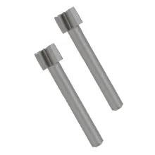 Escareador Paralelo Ponta Quadrada 2 Pecas Para Micro Retifica 7/32" Dremel 196