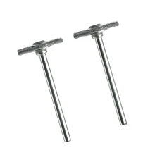 Escova de Aco Carbono Circular 2 Pecas Para Micro Retifica 3/4" Dremel 428