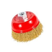 Escova de Aco Latonado Copo FIO 0,30 4"X14MM Graff 5710015