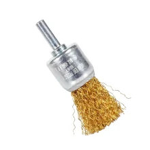 Escova de Aco Latonado Pincel Hate 1/4" FIO 0,30MM 1" Graff 5710013